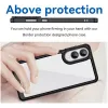 Phonesta Acrylic Hybrid Back Cover hoesje voor Samsung Galaxy S25 Edge - Zwart 5