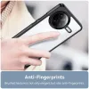 Phonesta Acrylic Hybrid Back Cover hoesje voor Xiaomi Poco F7 Ultra - Zwart 5