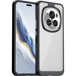 Phonesta Acrylic Hybrid Back Cover hoesje voor HONOR Magic6 Pro - Zwart