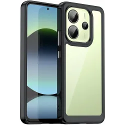 Phonesta Acrylic Hybrid Back Cover hoesje voor Xiaomi Redmi Note 14 4G 164.8mm - Zwart