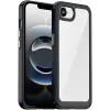 Phonesta Acrylic Hybrid Back Cover hoesje voor Apple iPhone 17e/16e - Zwart