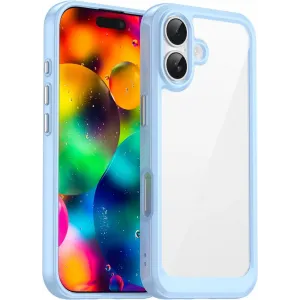 Phonesta Acrylic Hybrid Back Cover hoesje voor Apple iPhone 17 - Blauw
