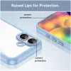 Phonesta Acrylic Hybrid Back Cover hoesje voor Apple iPhone 17 - Blauw 6