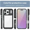 Phonesta Acrylic Hybrid Back Cover hoesje voor Apple iPhone 17 Pro - Zwart 2