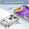 Phonesta Acrylic Hybrid Back Cover hoesje voor Apple iPhone 17 Pro Max - Transparant 6