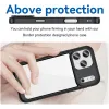 Phonesta Acrylic Hybrid Back Cover hoesje voor Apple iPhone 17 Pro Max - Zwart 4