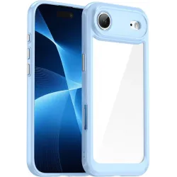 Phonesta Acrylic Hybrid Back Cover hoesje voor Apple iPhone Air - Blauw