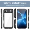 Phonesta Acrylic Hybrid Back Cover hoesje voor Apple iPhone Air - Zwart 2
