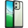 Phonesta Acrylic Hybrid Back Cover hoesje voor Oppo A5 Pro - Zwart