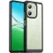 Phonesta Acrylic Hybrid Back Cover hoesje voor Oppo A5 Pro - Zwart