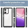 Phonesta Acrylic Hybrid Back Cover hoesje voor Oppo A5x - Zwart 2