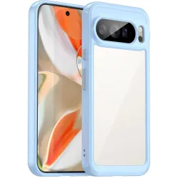 Phonesta Acrylic Hybrid Back Cover hoesje voor Google Pixel 10 Pro XL - Blauw