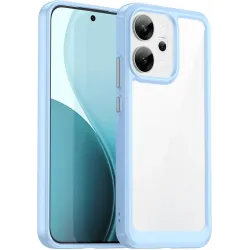 Phonesta Acrylic Hybrid Back Cover hoesje voor Oppo Reno14 - Blauw