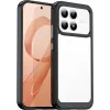 Phonesta Acrylic Hybrid Back Cover hoesje voor Xiaomi Poco F8 Pro - Zwart