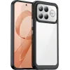 Phonesta Acrylic Hybrid Back Cover hoesje voor Xiaomi Poco F8 Ultra - Zwart