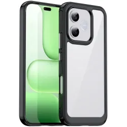 Phonesta Acrylic Hybrid Back Cover hoesje voor HONOR 600 Lite - Zwart