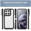 Phonesta Acrylic Hybrid Back Cover hoesje voor Motorola Moto G67/G77 - Zwart 2