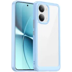 Phonesta Acrylic Hybrid Back Cover hoesje voor Xiaomi Poco X8 Pro Max - Blauw