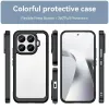 Phonesta Acrylic Hybrid Back Cover hoesje voor Xiaomi 17T - Zwart 1