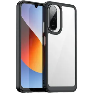 Phonesta Acrylic Hybrid Back Cover hoesje voor Xiaomi Redmi A7 Pro - Zwart