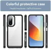 Phonesta Acrylic Hybrid Back Cover hoesje voor Xiaomi Redmi A7 Pro - Zwart 1