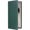 Phonesta Carbon Fiber Skin Book Wallet Case hoesje voor Samsung Galaxy S25 Ultra - Donkergroen 7