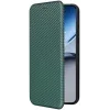 Phonesta Carbon Fiber Skin Book Wallet Case hoesje voor OnePlus Nord 4 - Donkergroen 10