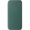 Phonesta Carbon Fiber Skin Book Wallet Case hoesje voor Samsung Galaxy A16 - Donkergroen 8