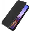 Phonesta Carbon Fiber Skin Book Wallet Case hoesje voor Samsung Galaxy A16 - Zwart 5