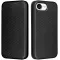 Phonesta Carbon Fiber Skin Book Wallet Case hoesje voor Apple iPhone 17e/16e - Zwart