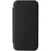 Phonesta Carbon Fiber Skin Book Wallet Case hoesje voor Apple iPhone 17e/16e - Zwart 6