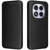 Phonesta Carbon Fiber Skin Book Wallet Case hoesje voor Xiaomi Redmi Note 14 Pro 4G - Zwart