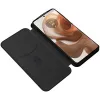 Phonesta Carbon Fiber Skin Book Wallet Case hoesje voor Motorola Edge 50 Ultra - Zwart 2