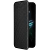 Phonesta Carbon Fiber Skin Book Wallet Case hoesje voor Asus ROG Phone 9/9 Pro - Zwart 2