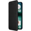 Phonesta Carbon Fiber Skin Book Wallet Case hoesje voor Nothing Phone (3a) Lite - Zwart 1