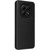 Phonesta Carbon Fiber Skin Book Wallet Case hoesje voor Xiaomi Redmi Note 15 4G/5G / Xiaomi Poco M8 - Zwart 2