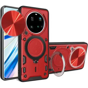 Phonesta CamLock Back Cover hoesje voor Xiaomi 15 Ultra - Rood