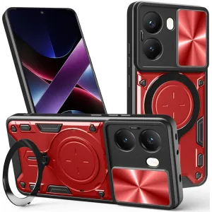 Phonesta CamLock Back Cover hoesje voor Xiaomi Poco X7 Pro - Rood