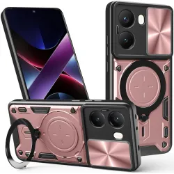Phonesta CamLock Back Cover hoesje voor Xiaomi Poco X7 Pro - Roségoud