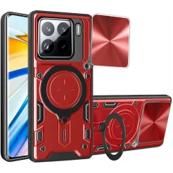 Phonesta CamLock Back Cover hoesje voor Xiaomi 15 - Rood
