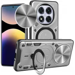 Phonesta CamLock Back Cover hoesje voor Xiaomi Redmi Note 14 Pro 4G - Zilver