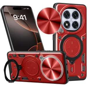 Phonesta CamLock Back Cover hoesje voor Xiaomi Redmi Note 14 Pro 5G / Xiaomi Poco X7 - Rood