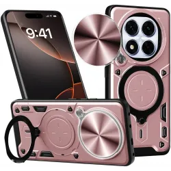 Phonesta CamLock Back Cover hoesje voor Xiaomi Redmi Note 14 Pro 5G / Xiaomi Poco X7 - Roségoud