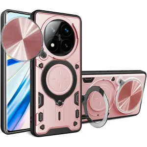 Phonesta CamLock Back Cover hoesje voor Xiaomi Redmi Note 14 Pro Plus - Roségoud