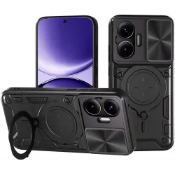 Phonesta CamLock Back Cover hoesje voor Xiaomi Poco F7 - Zwart