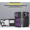 Phonesta CamLock Back Cover hoesje voor Xiaomi Poco M7 - Zwart 1