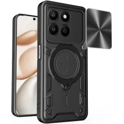 Phonesta CamLock Back Cover hoesje voor HONOR 400 Smart - Zwart