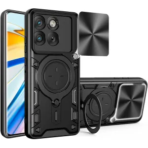 Phonesta CamLock Back Cover hoesje voor Motorola Edge 70 - Zwart