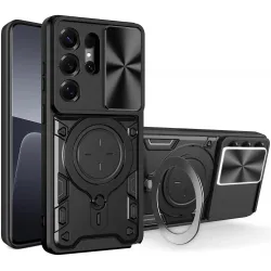 Phonesta CamLock Back Cover hoesje voor Samsung Galaxy S26 Ultra - Zwart