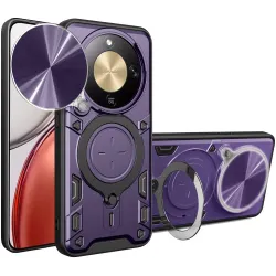 Phonesta CamLock Back Cover hoesje voor HONOR Magic8 Lite - Paars